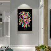 Toile - Rasta Lion